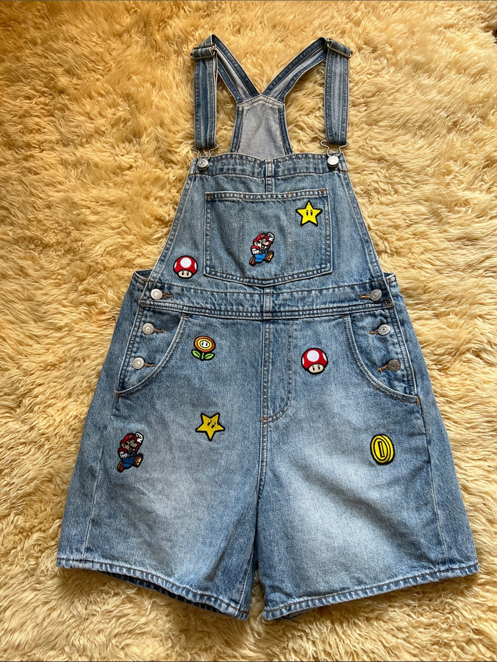 LIMITED EDITION - Rare - Super Mario Bros - Levi Overalls
